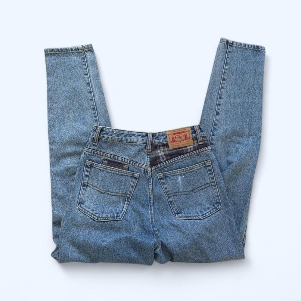 y2k vintage‎ flannel lined jeans straight leg 2000s